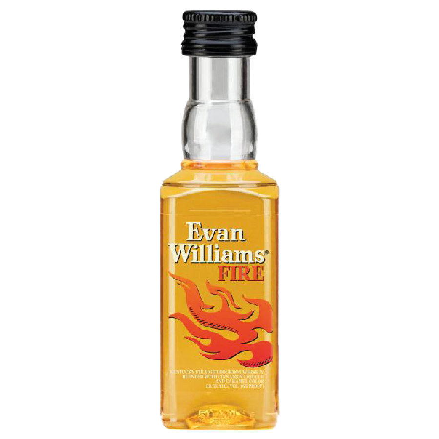 Evan Williams Bourbon Fire 50ml
